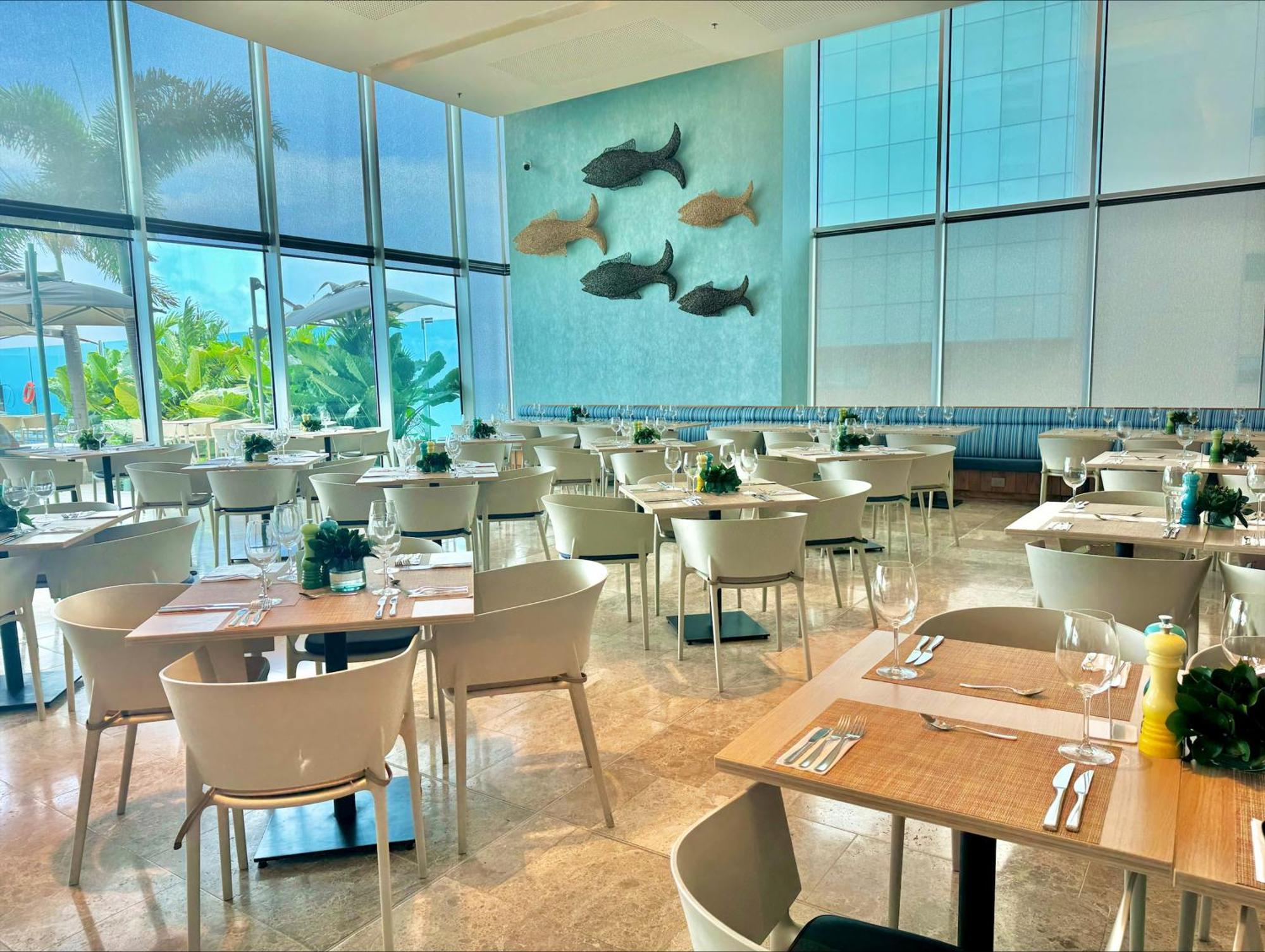 Estelar Cartagena De Indias Hotel Y Centro De Convenciones ภายนอก รูปภาพ The interior of the restaurant
