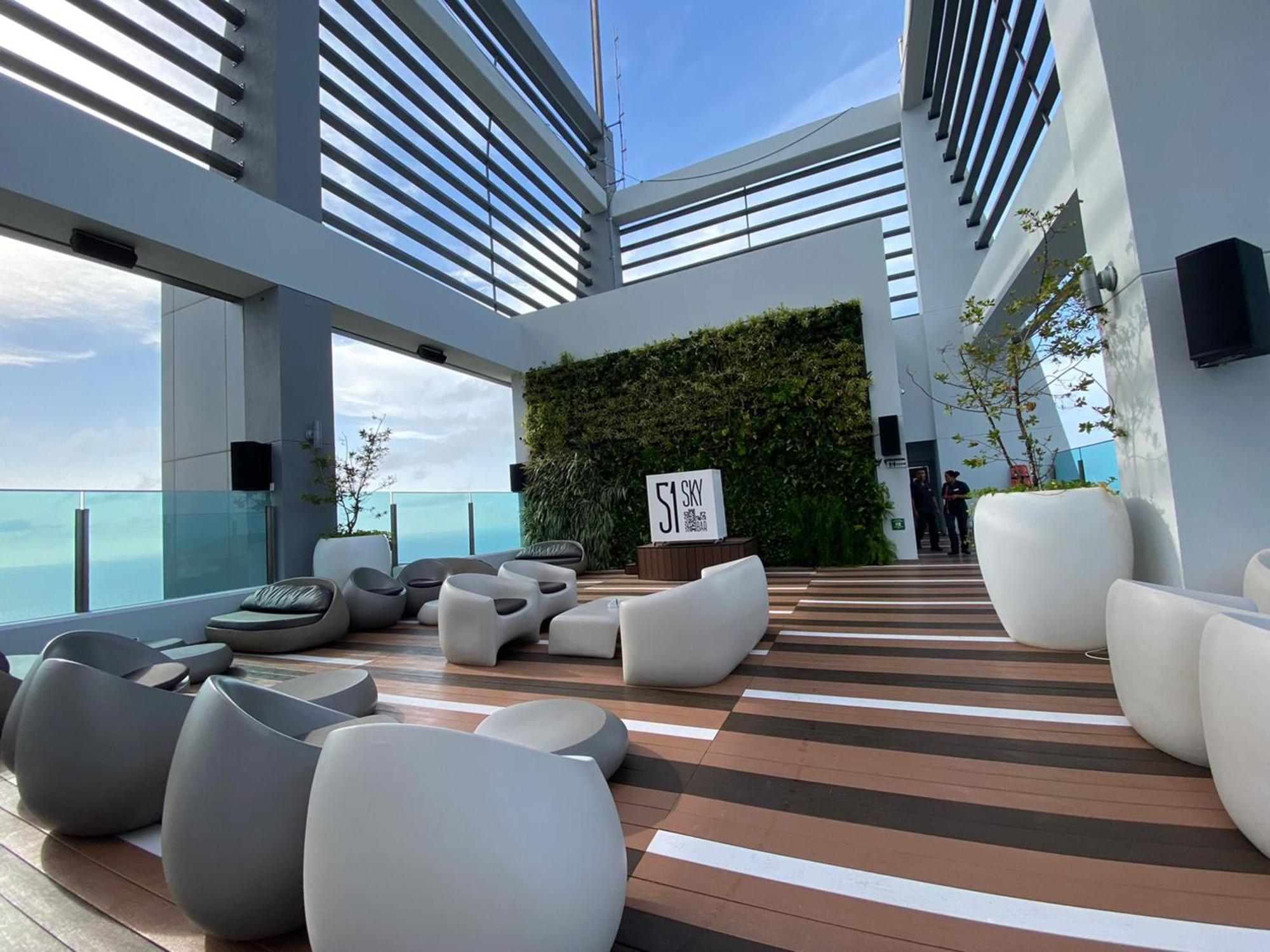 Estelar Cartagena De Indias Hotel Y Centro De Convenciones ภายนอก รูปภาพ Sky Bar